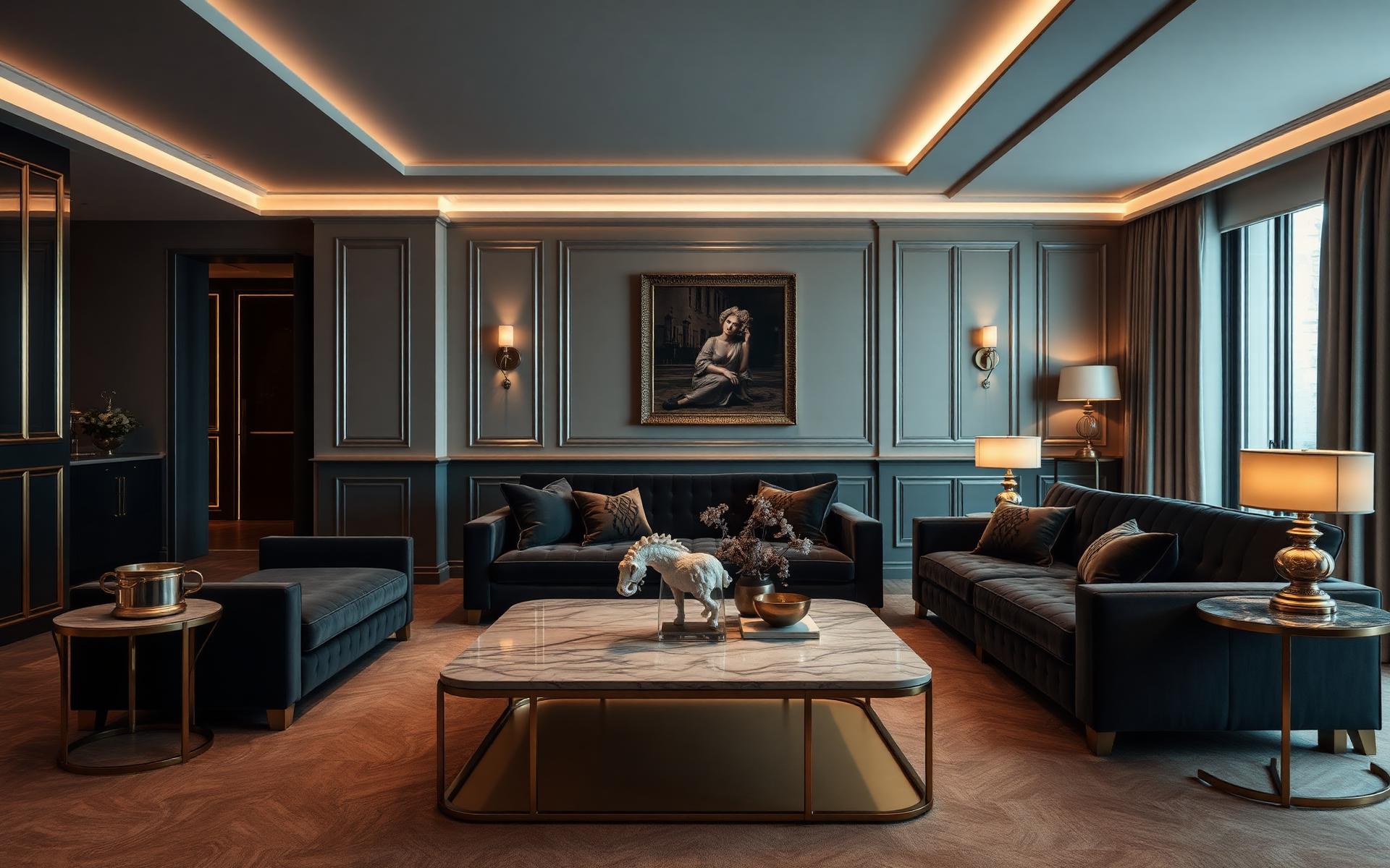 Luxury living room
